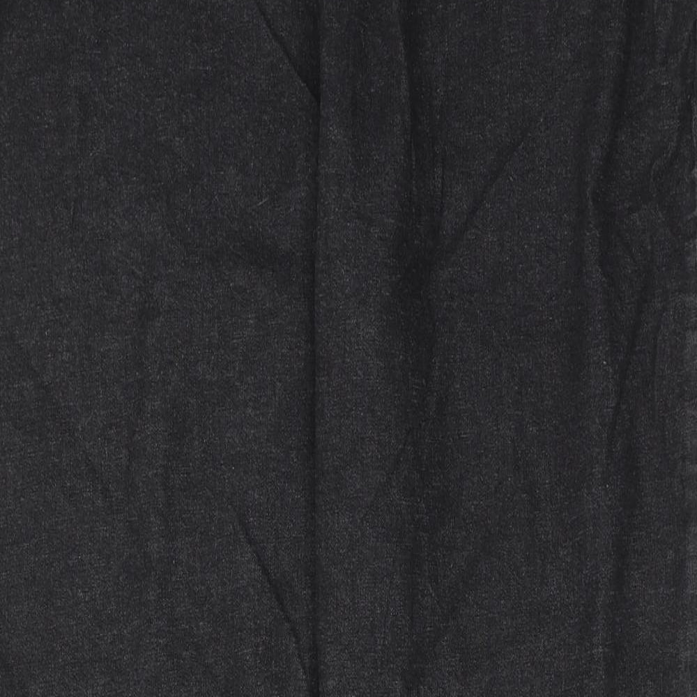 Atlas Mens Black Cotton Straight Jeans Size 2XL L32 in Regular