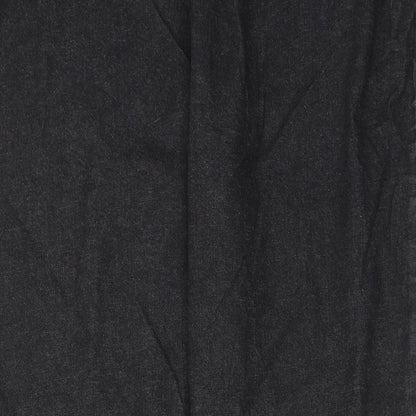 Atlas Mens Black Cotton Straight Jeans Size 2XL L32 in Regular