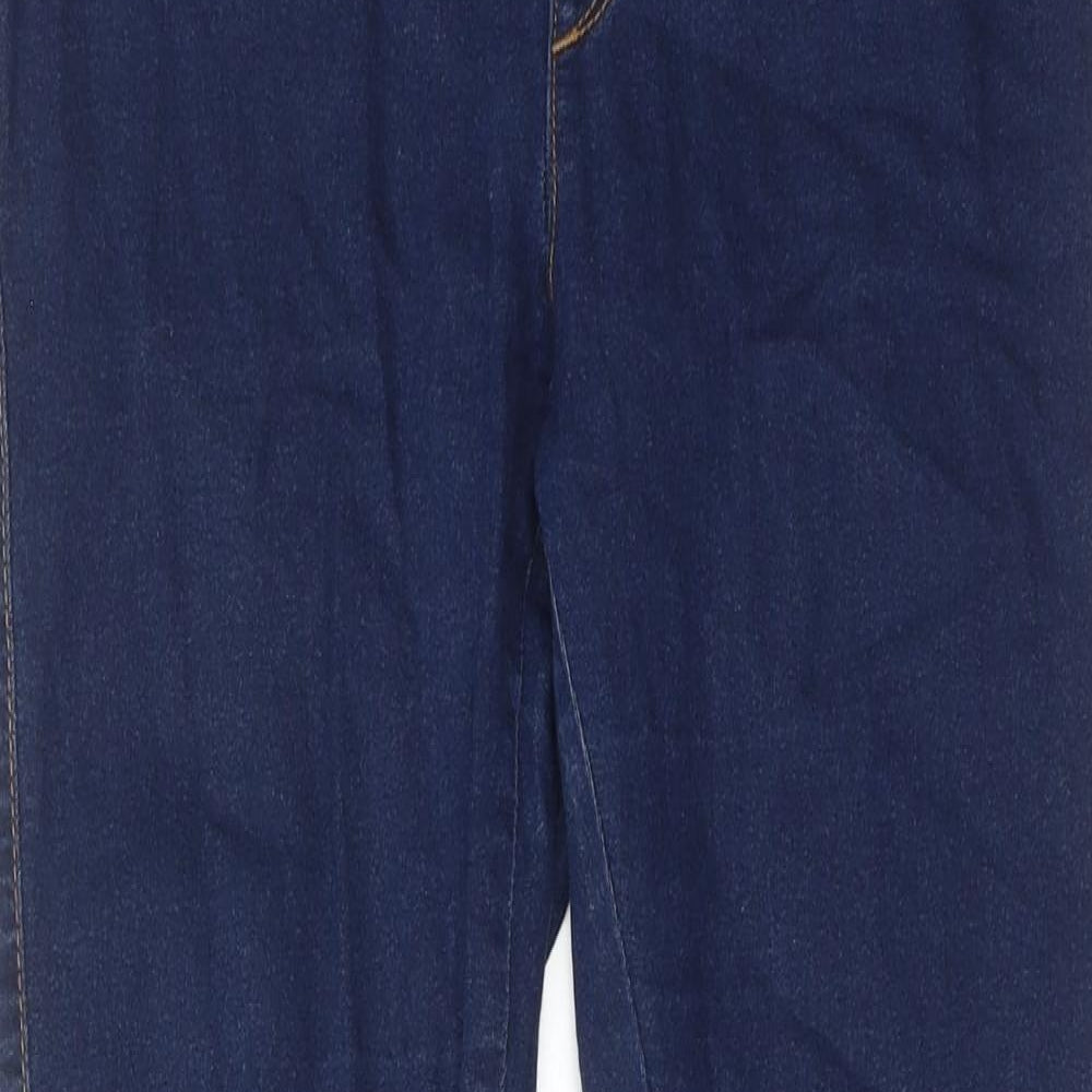 Denim & Co. Womens Blue Cotton Skinny Jeans Size 10 Regular