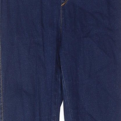 Denim & Co. Womens Blue Cotton Skinny Jeans Size 10 Regular