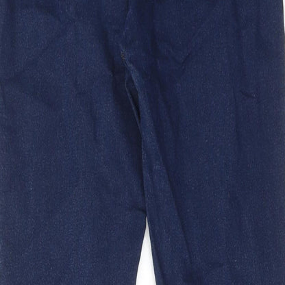 Denim & Co. Womens Blue Cotton Skinny Jeans Size 10 Regular