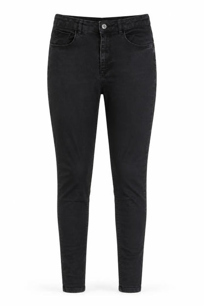 Collusion Womens Black Cotton Skinny Jeans Size 29 in L36 in Regular Zip