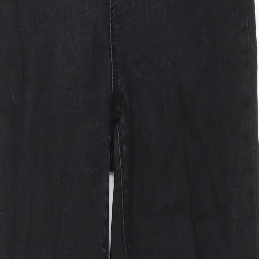 COLLUSION Womens Black Cotton Skinny Jeans Size 29 in L36 in Regular Zip