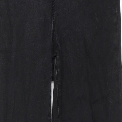 COLLUSION Womens Black Cotton Skinny Jeans Size 29 in L36 in Regular Zip