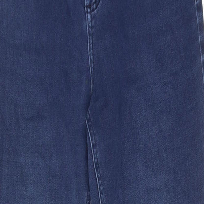 Womens UK Size 10 Marks and Spencer Regular Fit Skinny Blue Jeans