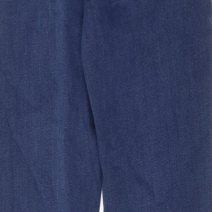 Womens UK Size 10 Marks and Spencer Regular Fit Skinny Blue Jeans