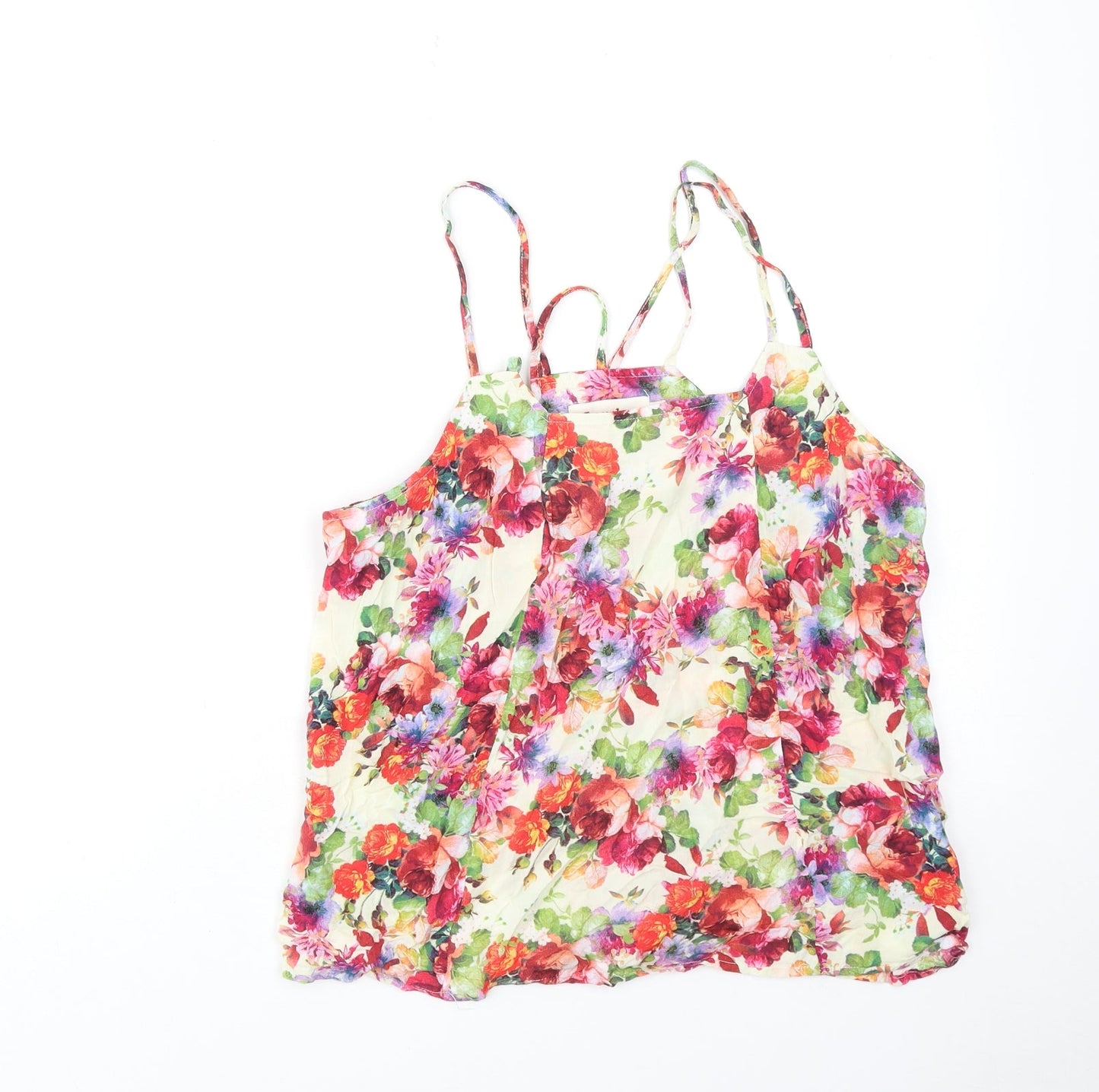 Womens UK Size 10 Louche Multicoloured Camisole Tank