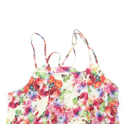 Womens UK Size 10 Louche Multicoloured Camisole Tank
