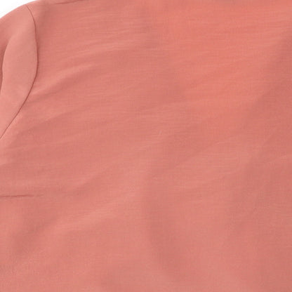 Womens UK Size 8 Topshop Pink Basic Blouse