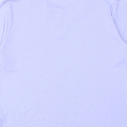 Womens UK Size M Fay Louise Purple Basic T-Shirt