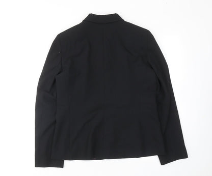 Womens UK Size 12 Marks and Spencer Black Jacket
