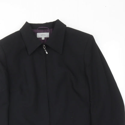 Womens UK Size 12 Marks and Spencer Black Jacket