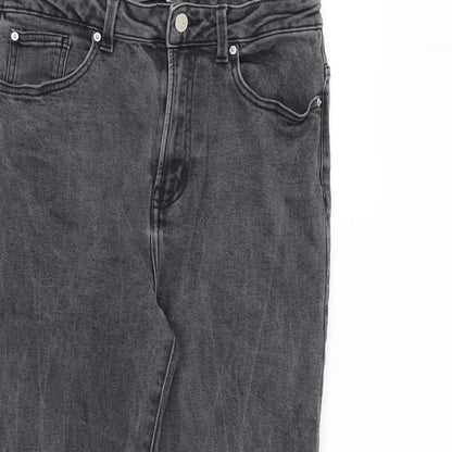 Womens UK Size 14 Denim & Co. Regular Fit Tapered Grey Jeans