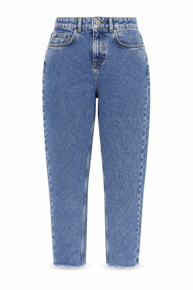 Womens UK Size 4 Denim & Co. Regular Fit Tapered Blue Jeans