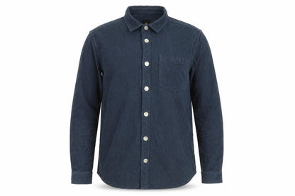 Mens UK Size S River Island Blue  Button-Up Long Sleeve Casual Shirt