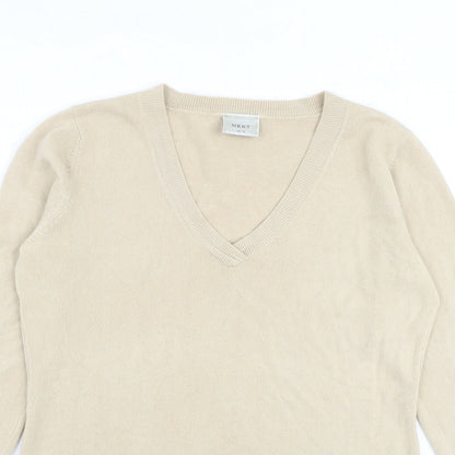 Womens UK Size 12 NEXT Beige Pullover Jumper