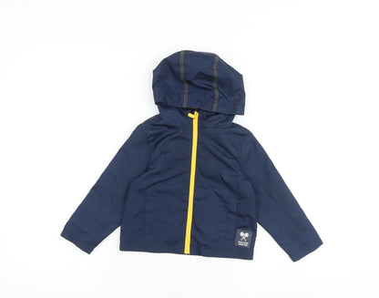 Mo Kids Baby Blue Jacket Size 18-24 Months Zip