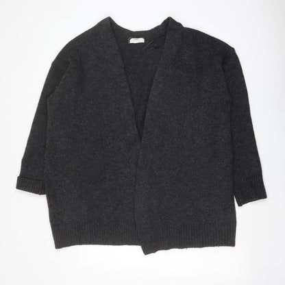 Womens UK Size M H&M Grey Cardigan Jumper