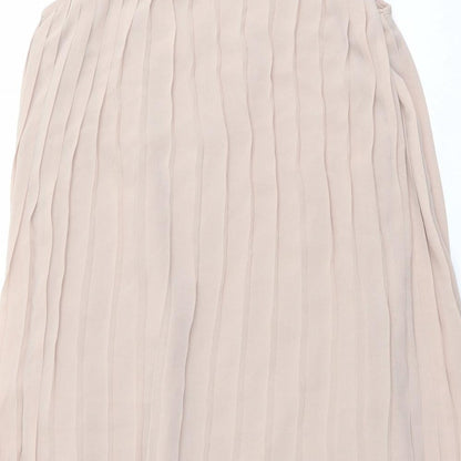 NEXT Womens Pink Polyester Shift Size 6 Round Neck Pullover