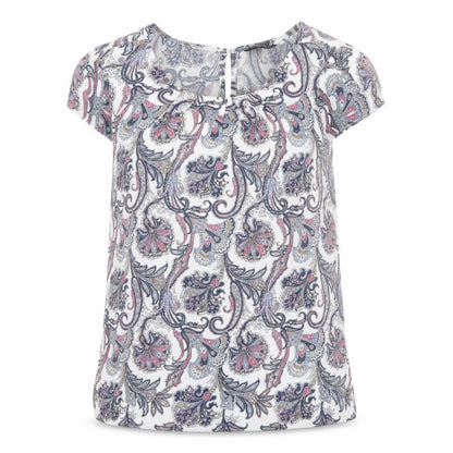 Womens UK Size 12 Dorothy Perkins Multicoloured Basic T-Shirt