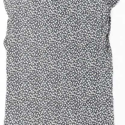 Womens UK Size S H&M Blue Basic Blouse