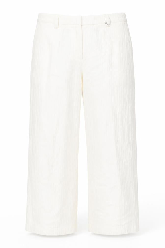 Womens UK Size 20 Marks and Spencer Regular Fit  Ivory Trousers