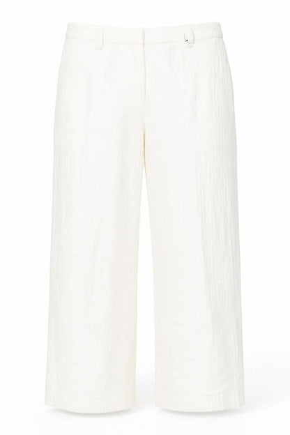 Womens UK Size 20 Marks and Spencer Regular Fit  Ivory Trousers