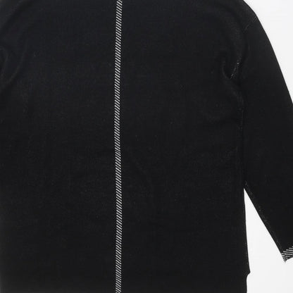Womens UK Size M Sunday Black Pullover Jumper