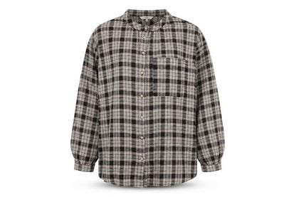 Womens UK Size 12 NEXT Brown Basic Button-Up