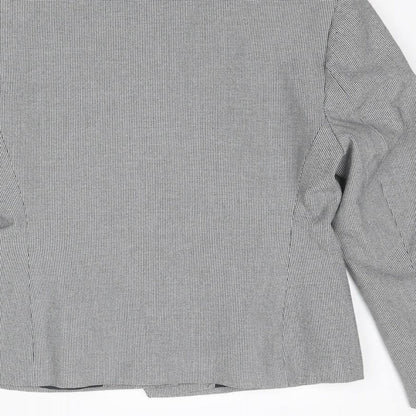 Womens UK Size 10 Marks and Spencer Regular Grey Blazer