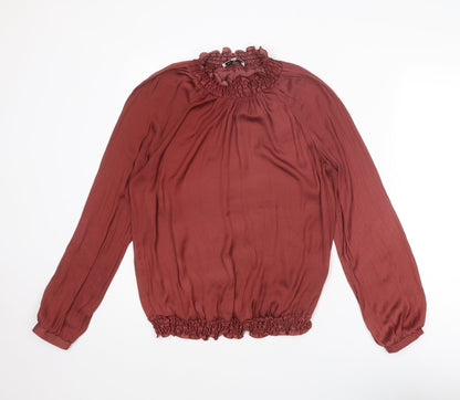 Womens UK Size XS Second Female Red Basic Blouse
