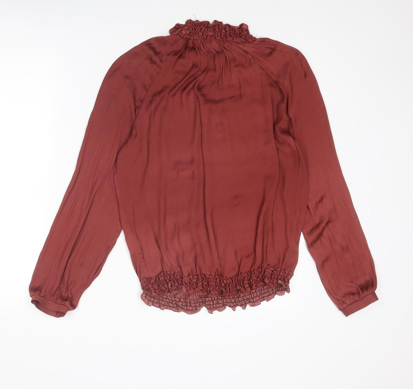 Womens UK Size XS Second Female Red Basic Blouse
