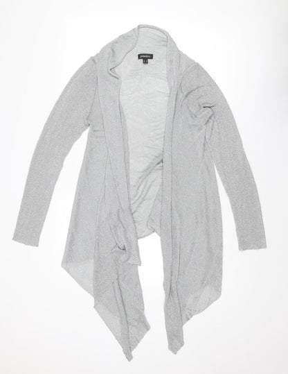Womens UK Size 10 Pomodoro Silver Cardigan Jumper