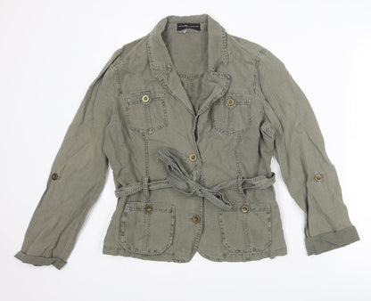 Womens UK Size 14 Dorothy Perkins Green Jacket