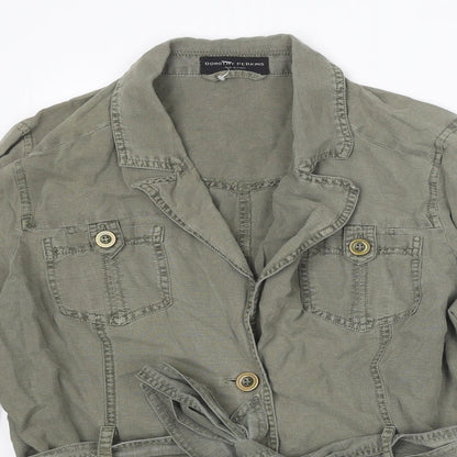 Womens UK Size 14 Dorothy Perkins Green Jacket
