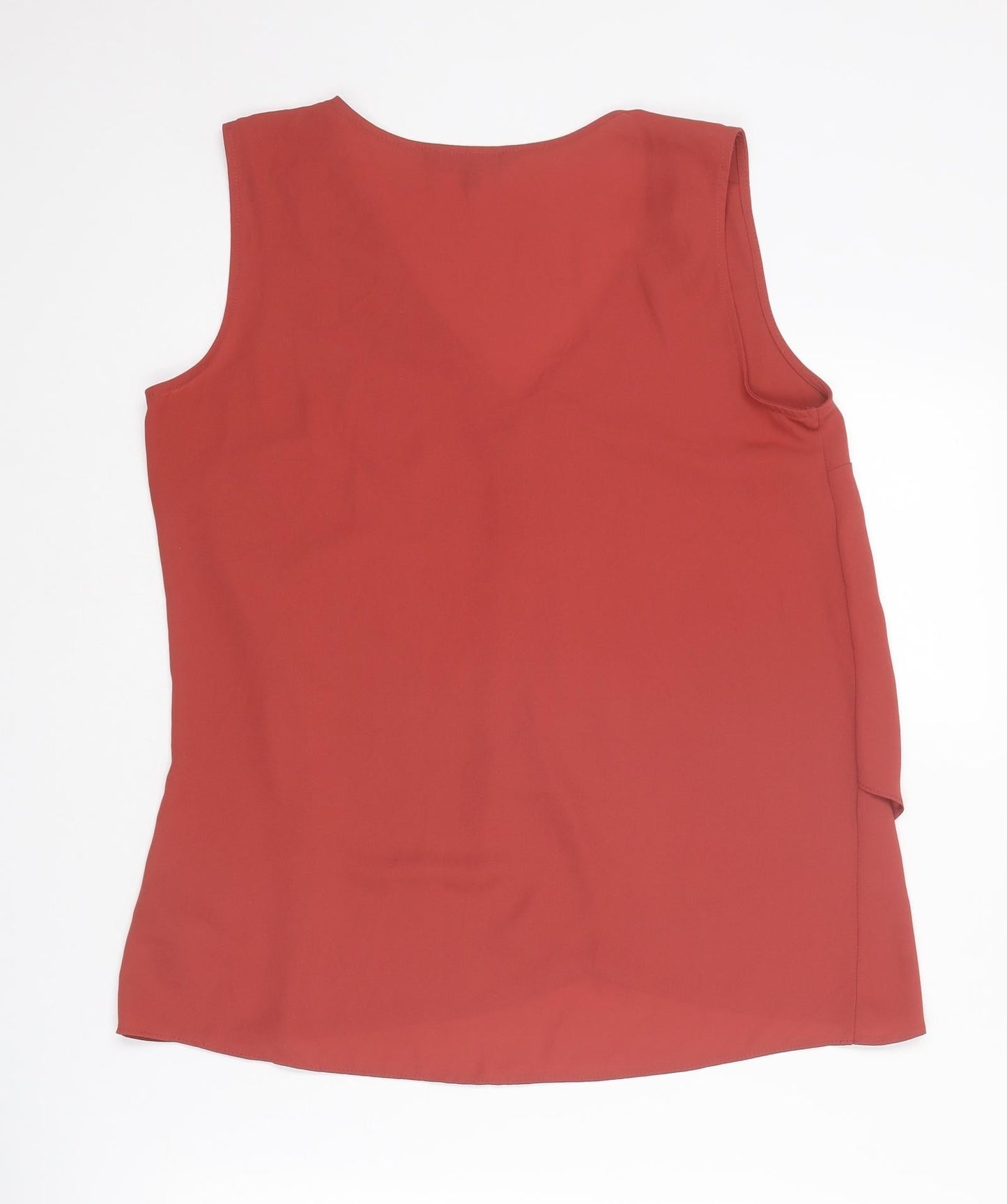 Womens UK Size 12 NEXT Red Basic Tank