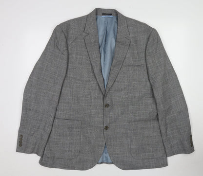 Mens UK Size 44 Marks and Spencer Regular Grey Suit Jacket