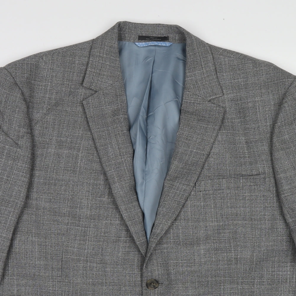 Mens UK Size 44 Marks and Spencer Regular Grey Suit Jacket
