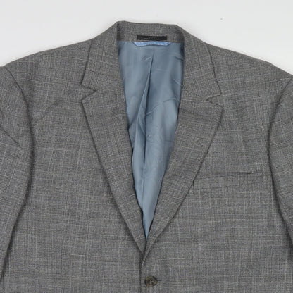 Mens UK Size 44 Marks and Spencer Regular Grey Suit Jacket