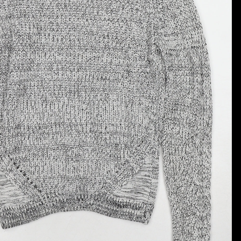 Womens UK Size S H&M Grey Pullover Jumper