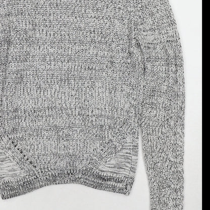 Womens UK Size S H&M Grey Pullover Jumper
