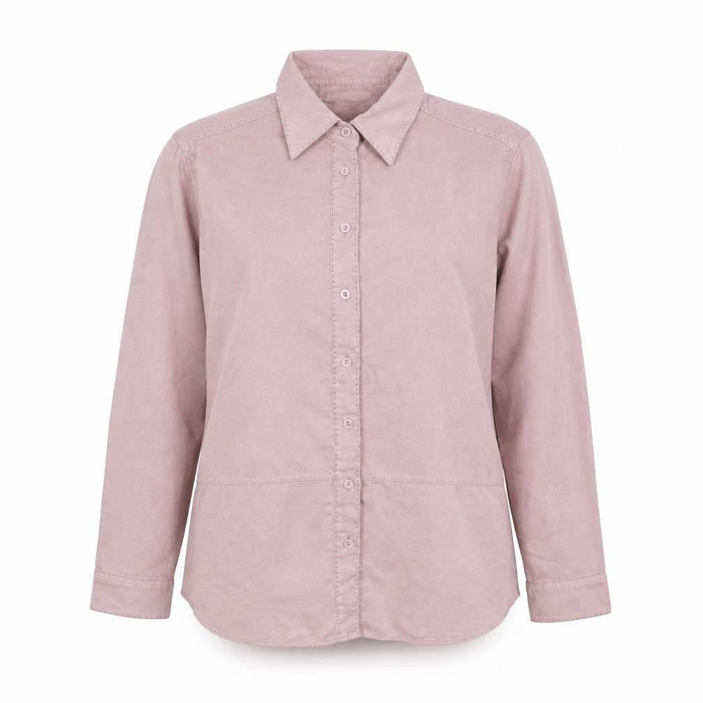 Womens UK Size 12 Marks and Spencer Pink Basic Button-Up