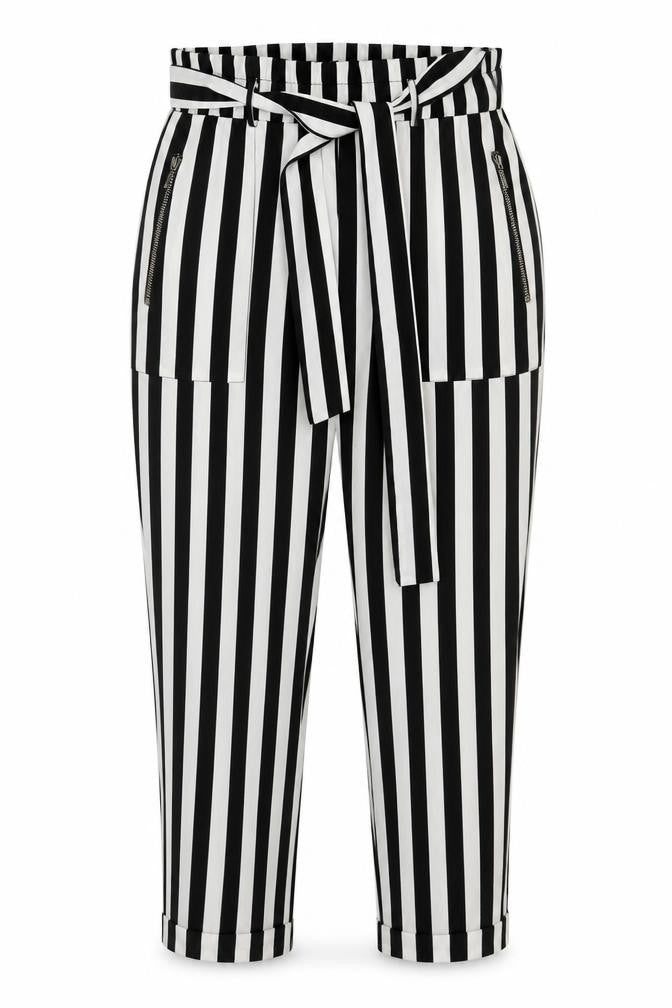Womens UK Size M VERO MODA Regular Fit  Black Trousers