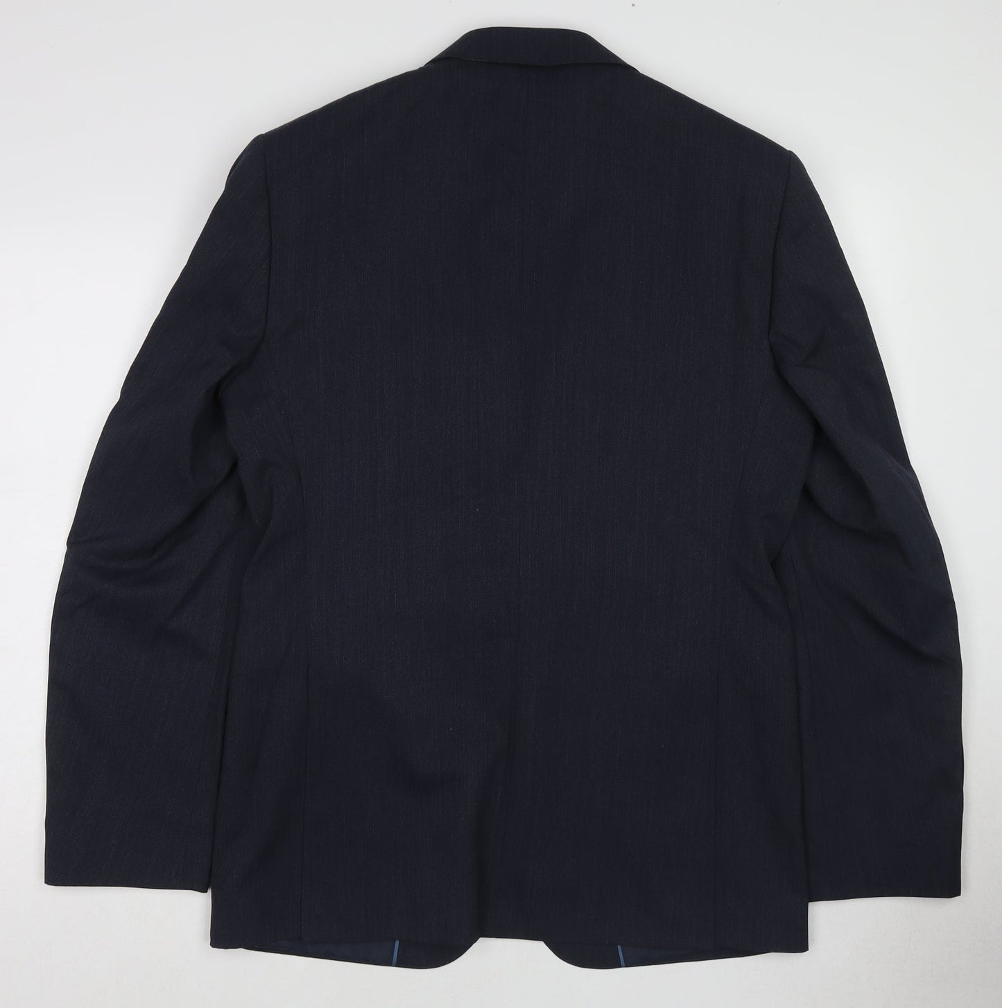 Mens UK Size 44 Marks and Spencer Regular Blue Suit Jacket