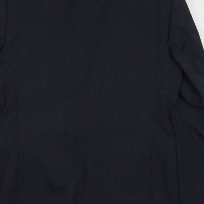 Mens UK Size 44 Marks and Spencer Regular Blue Suit Jacket