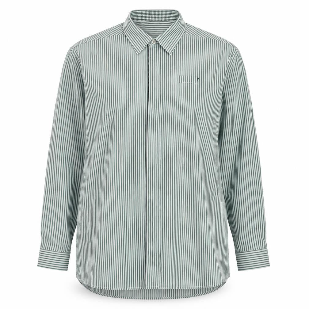 Womens UK Size 16 Dimensions Green Basic Button-Up