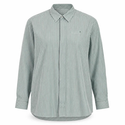 Womens UK Size 16 Dimensions Green Basic Button-Up