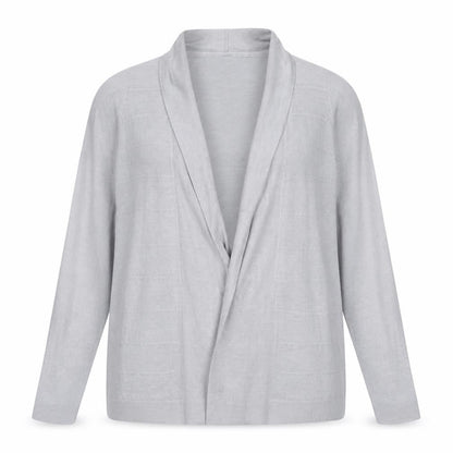 Womens UK Size 14 Maine Grey Kimono Blouse