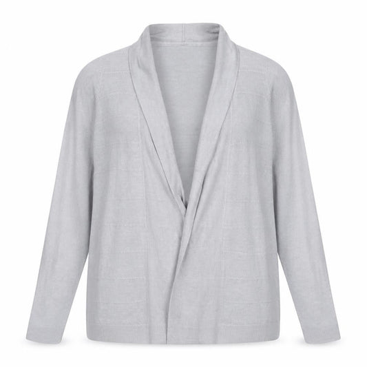 Womens UK Size 14 Maine Grey Kimono Blouse