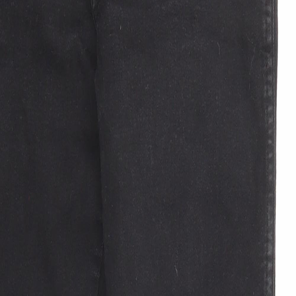 Womens UK Size 27 in H&M Regular Fit Skinny Black Jeans